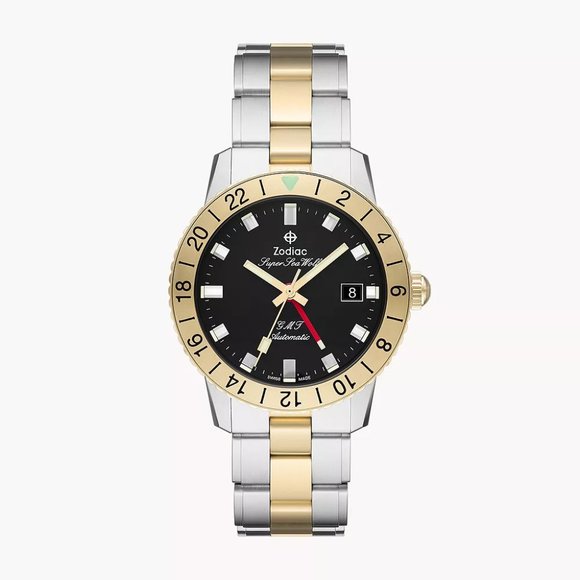 Zodiac ZO9406 Super Sea Wolf GMT Automatic Stainless Steel Watch